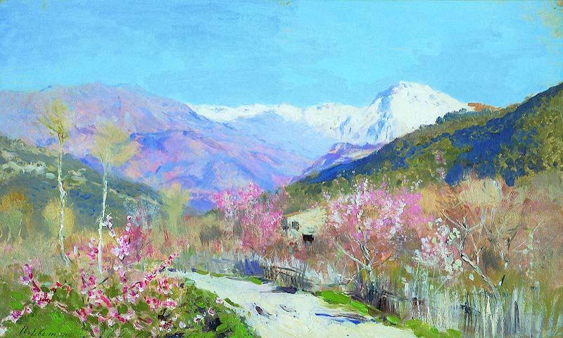 Isaac Levitan Spring in Italy oil painting image